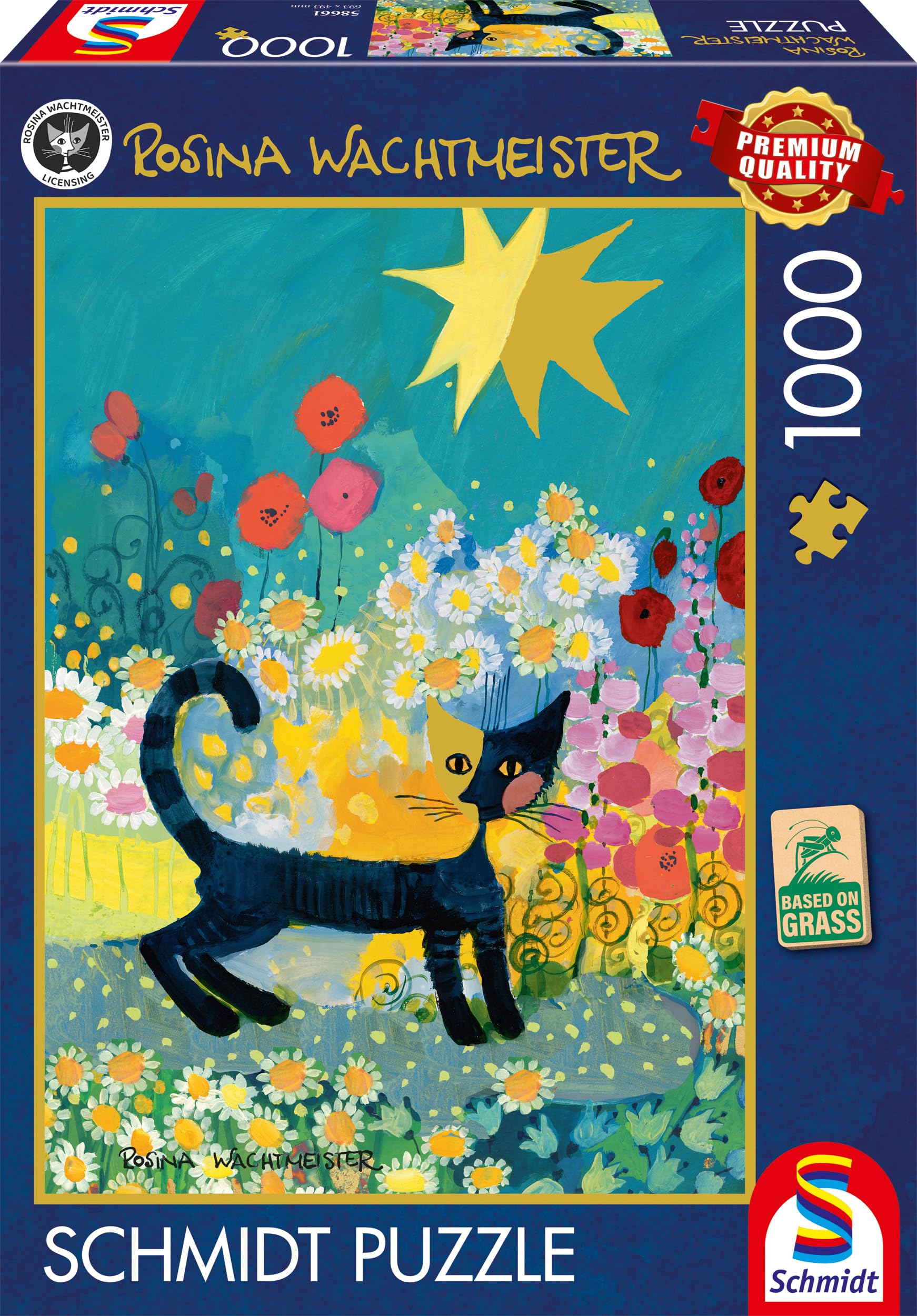 schmidt-spiele-58661-katze-im-bl-tenmeer-puzzle-1000-teile-ab-12-jahren image 4