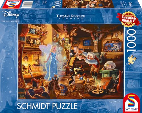 schmidt-thomas-kinkade-disney-pinocchio-1000-teile-57526 image 8