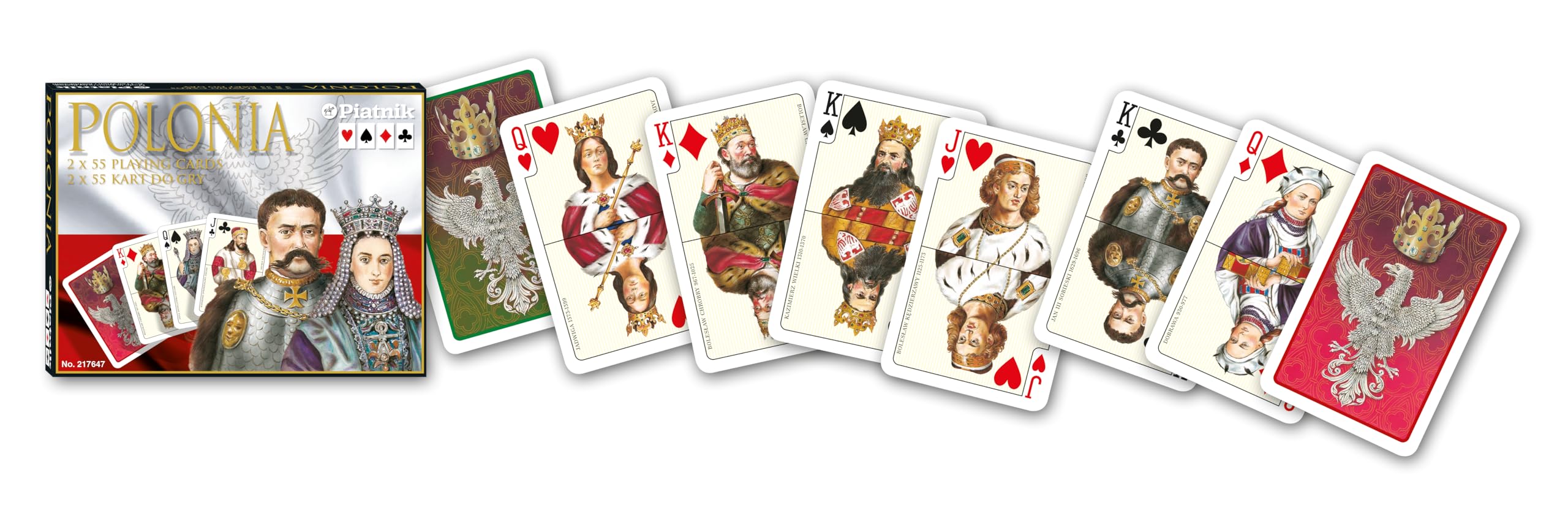 piatnik-polonia-bridge-217647-spielkarten-rot-schwarz-medium image 2