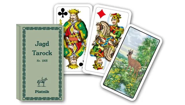 piatnik-megatrumpf-1905-jagdtarock-kartenspiel-tarock-sammler image 1