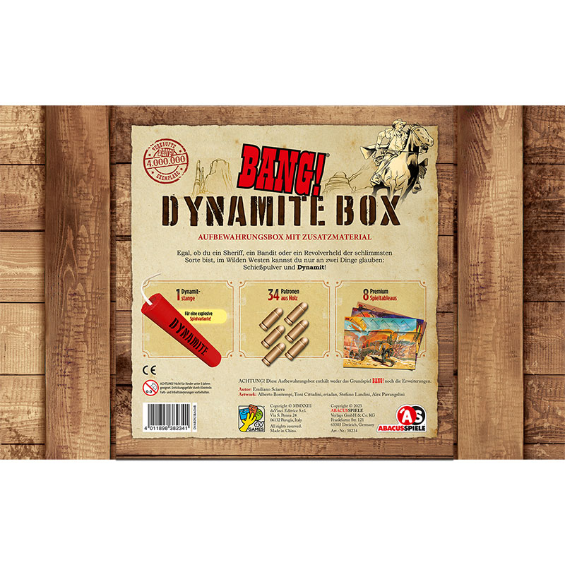 abacusspiele-bang-dynamite-box-aufbewahrungsbox-wildwest image 2