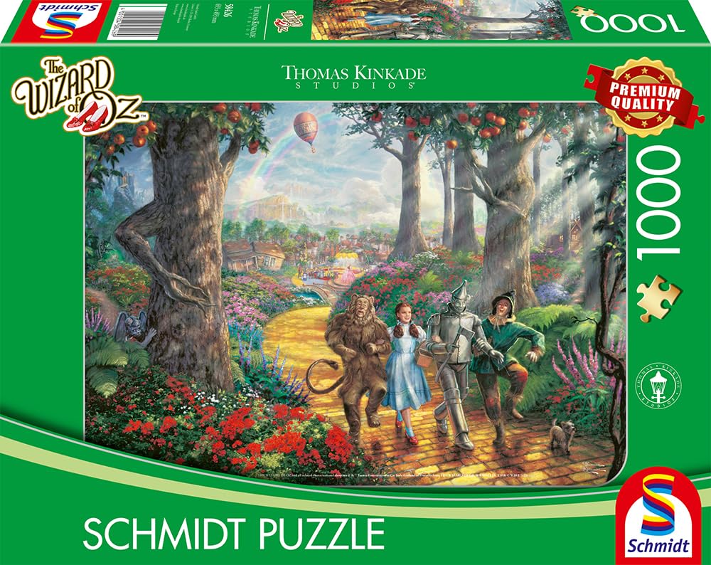 schmidt-58426-thomas-kinkade-wizard-of-oz-1000-teile-puzzle image 4