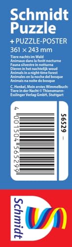 schmidt-spiele-56529-kinderpuzzle-100-teile-tiere-nachts-im-wald image 8