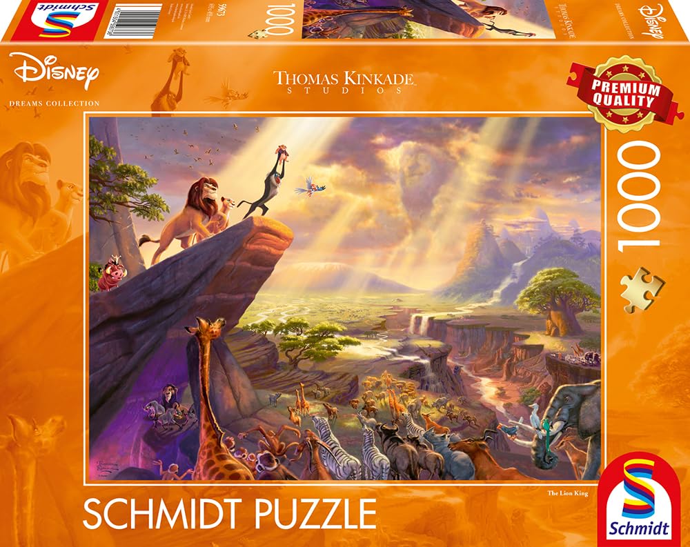 schmidt-spiele-thomas-kinkade-k-nig-der-l-wen-puzzle-1000-teile image 4