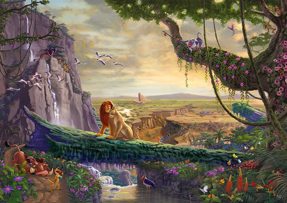 schmidt-spiele-thomas-kinkade-57396-puzzle-6000-teile-lion-king image 1