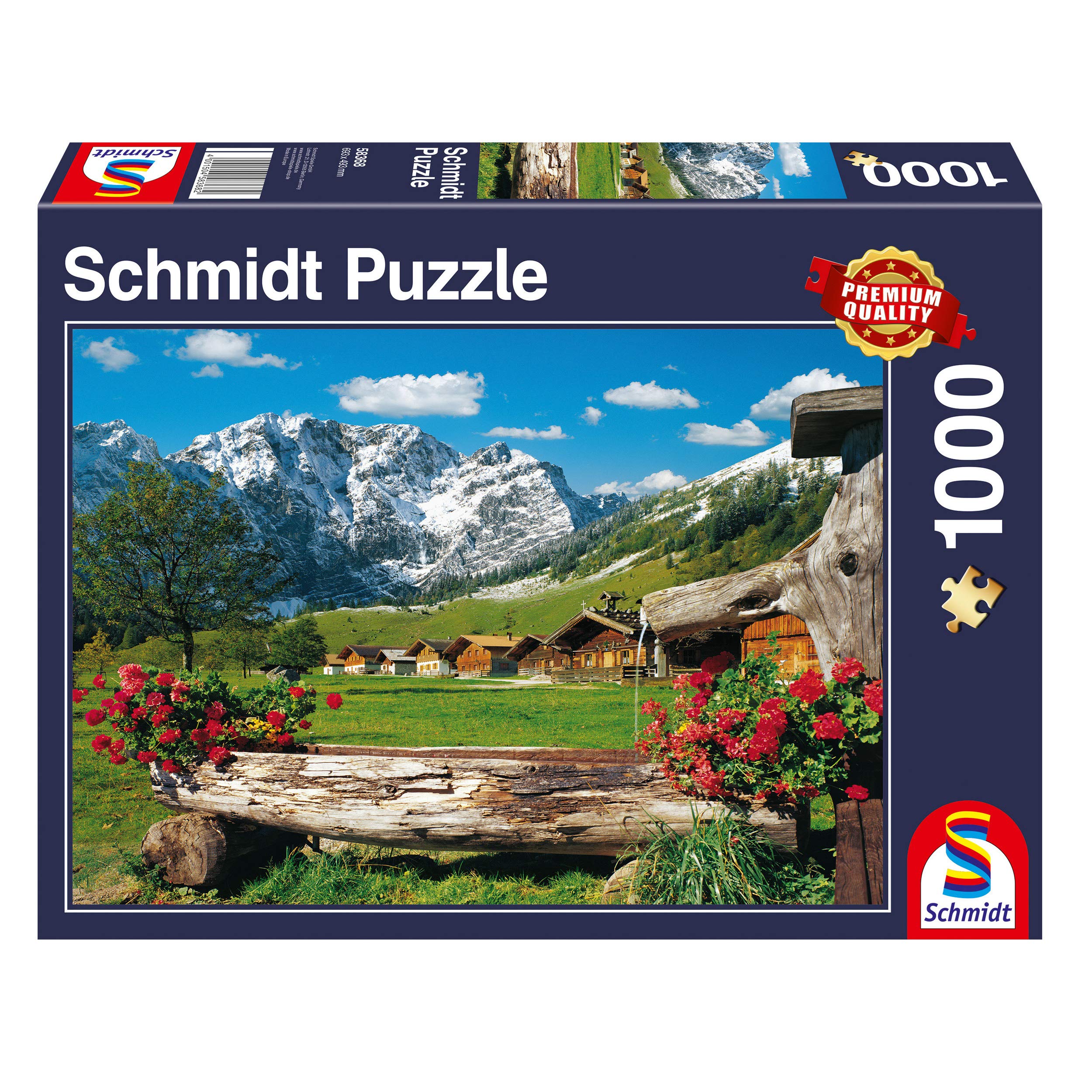 schmidt-blick-ins-bergidyll-puzzle-1000-teile-landschaft-ab-12 image 1