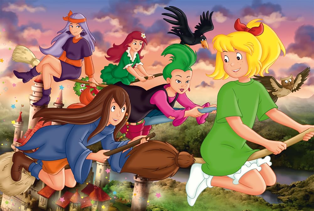schmidt-bibi-blocksberg-hexenrennen-puzzle-150-teile-ab-7-j image 1