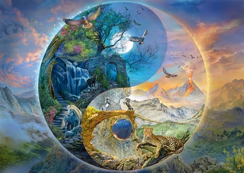 schmidt-thomas-kinkade-yin-yang-bergwelt-puzzle-1000-teile image 6