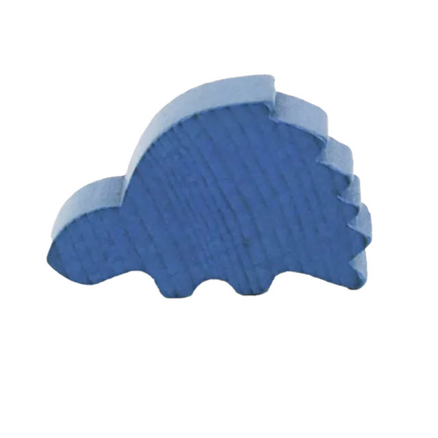 abacusspiele-zooloretto-stachelschwein-spielfigur-blau-ersatz image 1