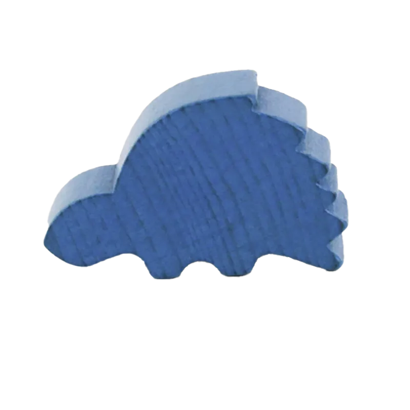 abacusspiele-zooloretto-stachelschwein-spielfigur-blau-ersatz image 1