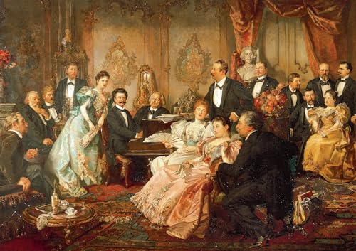 piatnik-von-bayros-abend-bei-strauss-puzzle-1000-teile image 4