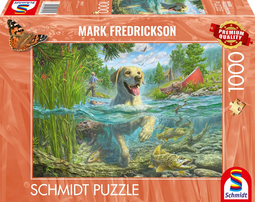 schmidt-spiele-58557-gelber-labrador-puzzle-1000-teile-ab-12 image 3