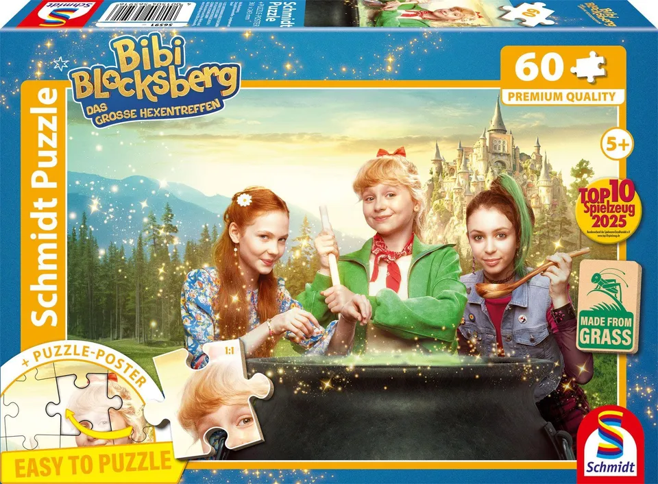 schmidt-spiele-56591-bibi-blocksberg-hexentreffen-puzzle-60-teile-ab-5-j image 1