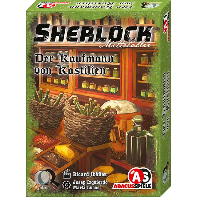 abacusspiele-sherlock-kaufmann-von-kastilien-krimispiel-mittelalter image 1