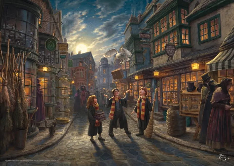 schmidt-classic-line-harry-potter-diagon-alley-puzzle-1000-teile image 1