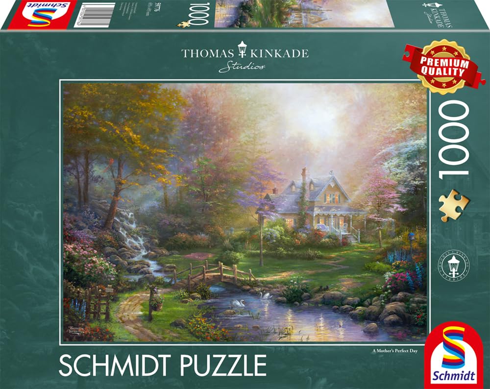 schmidt-thomas-kinkade-a-mother-s-perfect-day-puzzle-1000-teile image 4