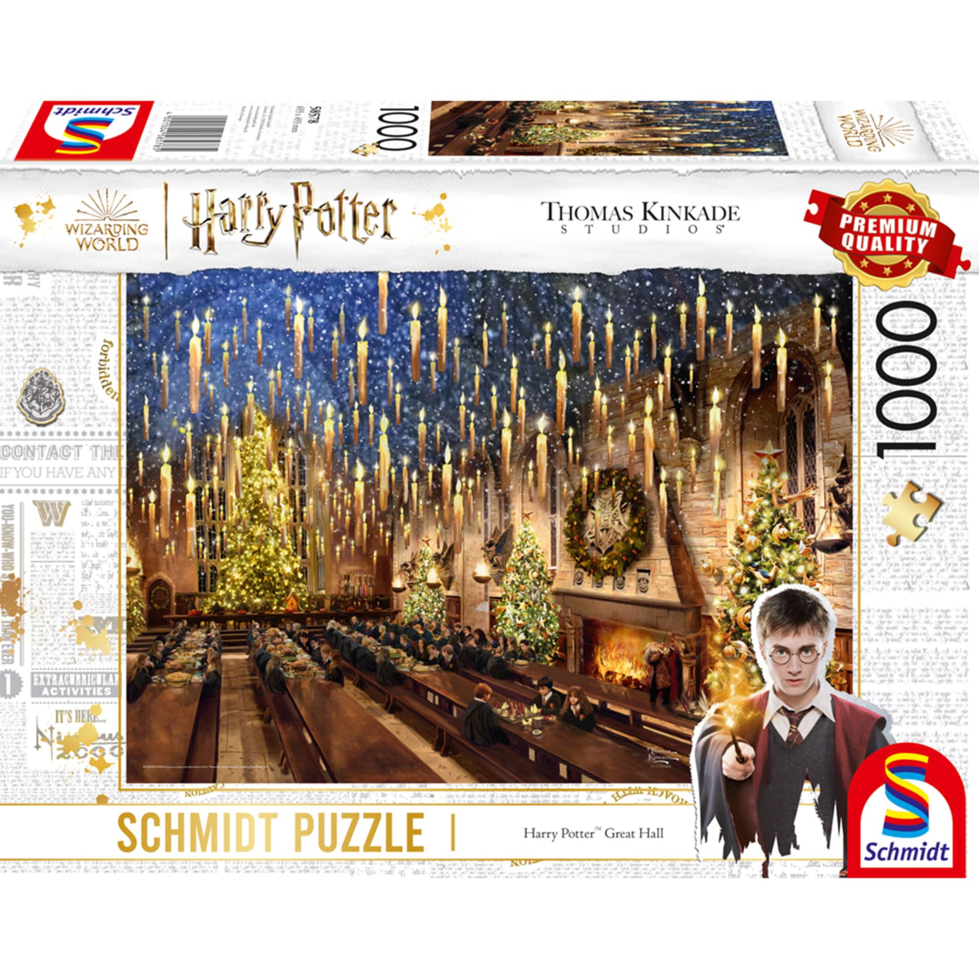 schmidt-thomas-kinkade-harry-potter-puzzle-1000-teile-2 image 1