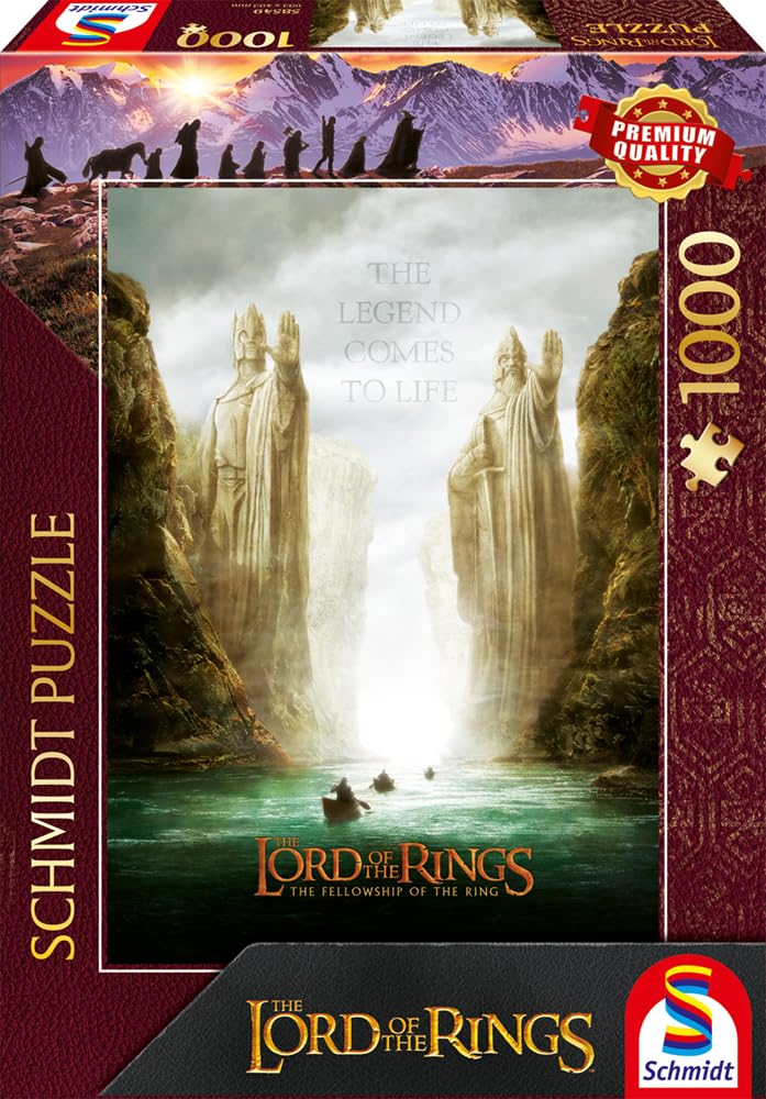 schmidt-58549-thomas-kinkade-herr-der-ringe-puzzle-1000t image 3