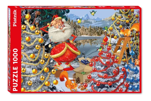 piatnik-5544-ruyer-christbaumschmuck-puzzle-1000-teile image 1