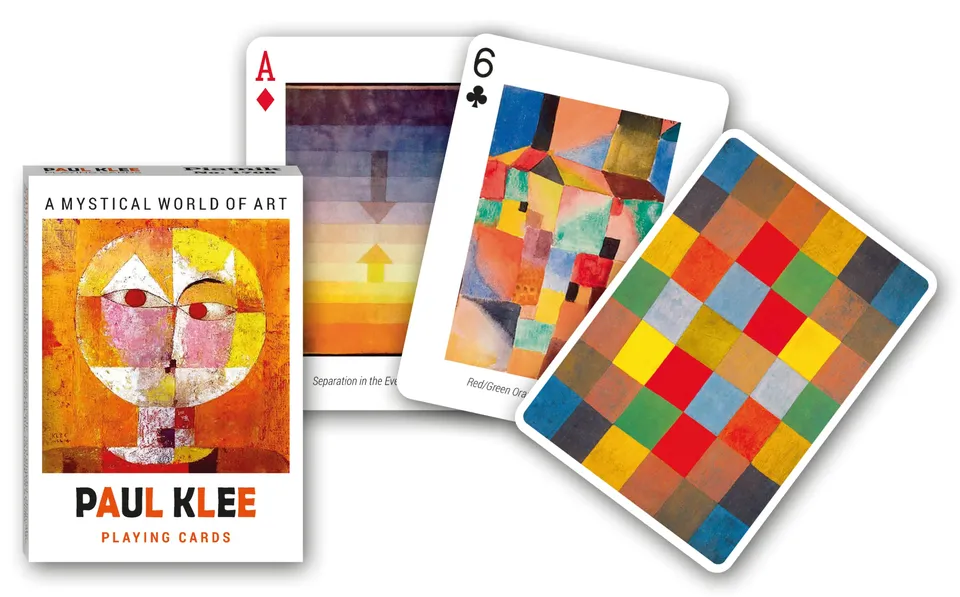 piatnik-megatrumpf-1708-paul-klee-kartenspiel-blau-55-blatt image 1
