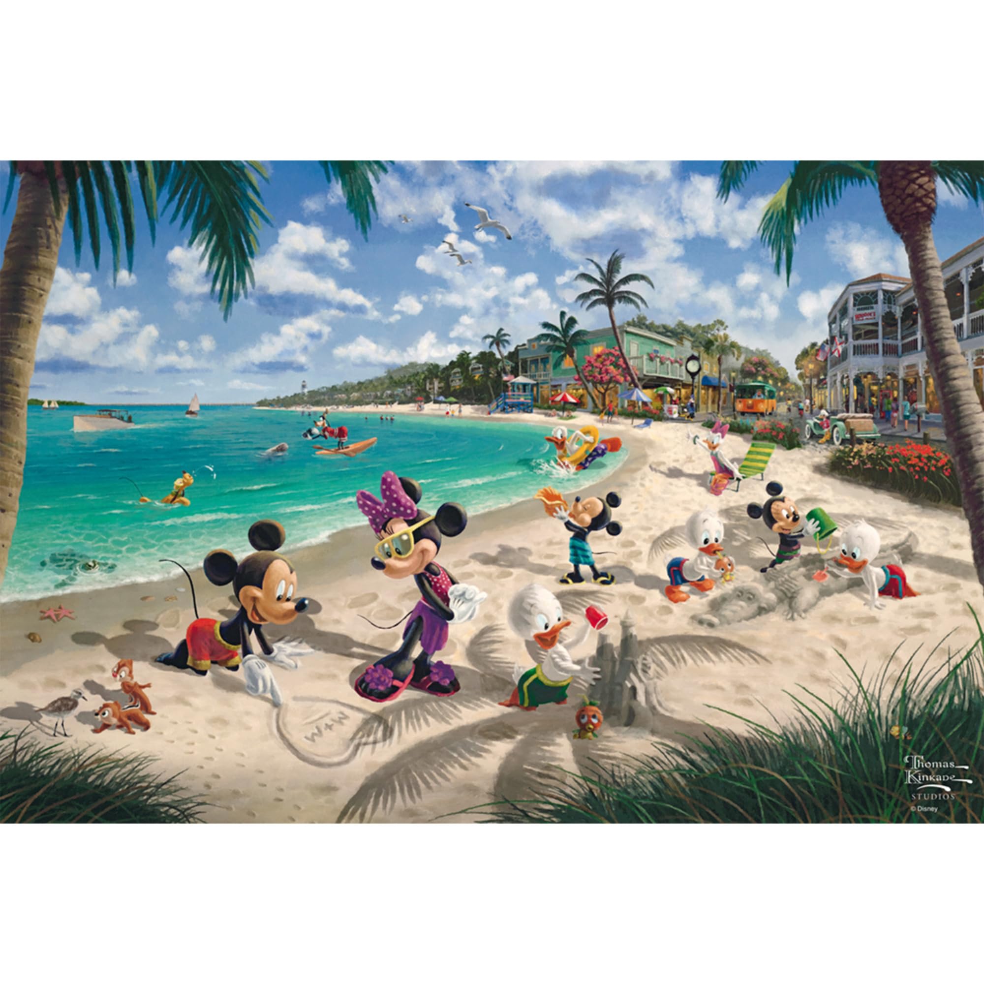 schmidt-spiele-disney-mickey-minnie-florida-puzzle-200-teile image 2