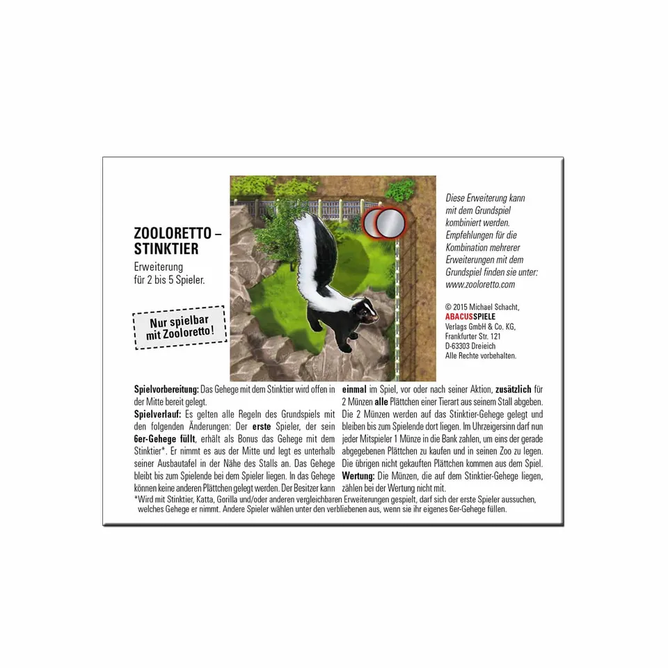 abacusspiele-zooloretto-stinktier-goodie-erweiterung image 1