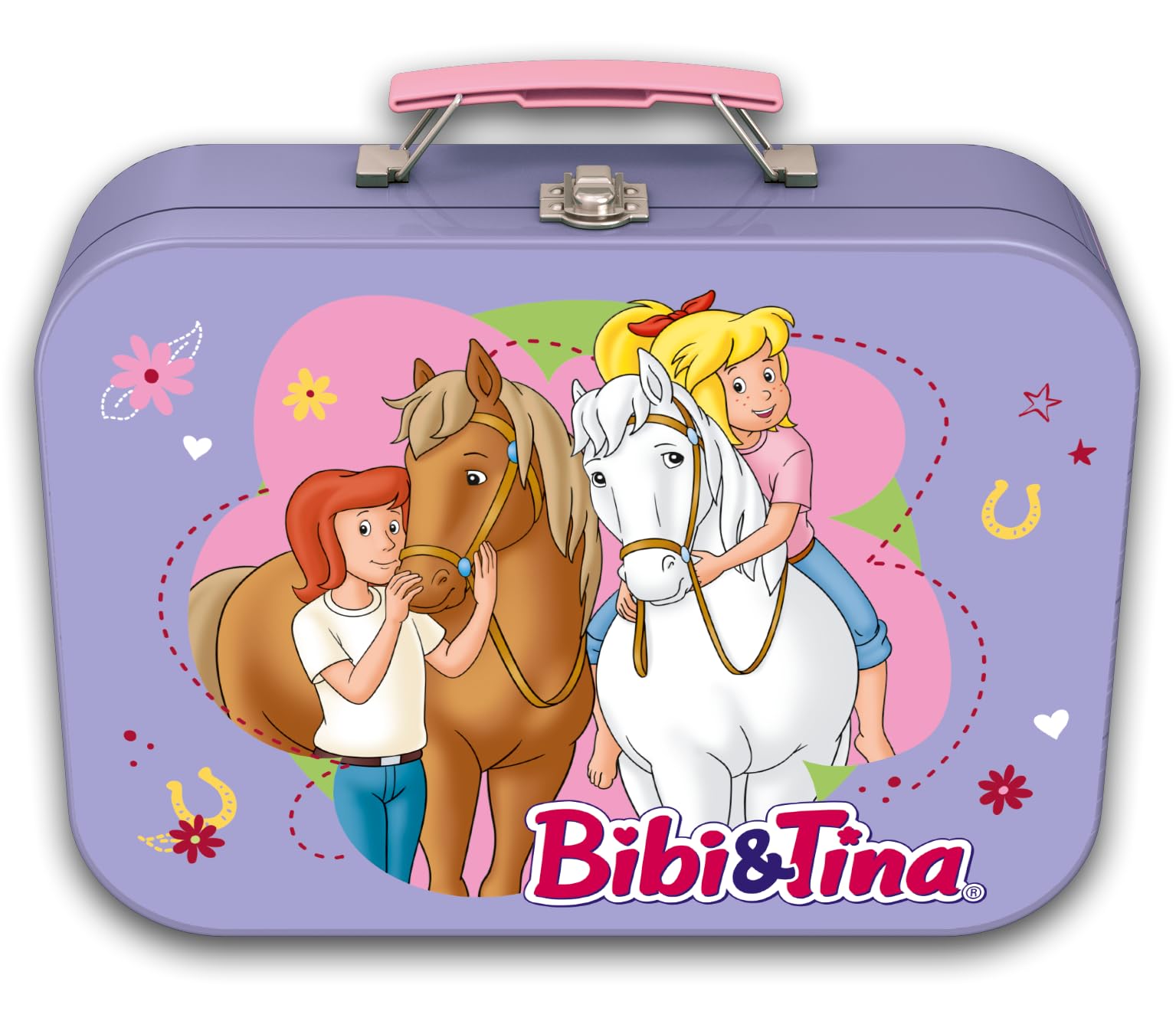 schmidt-spiele-bibi-und-tina-puzzle-set-55609-metallkoffer-4er image 4