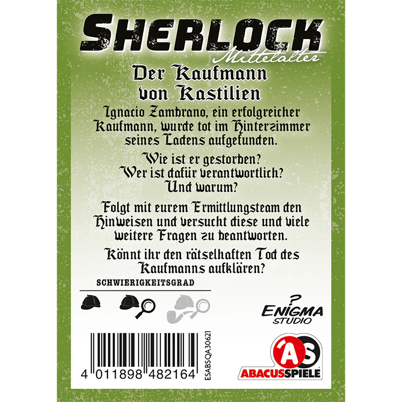 abacusspiele-sherlock-kaufmann-von-kastilien-krimispiel-mittelalter image 2