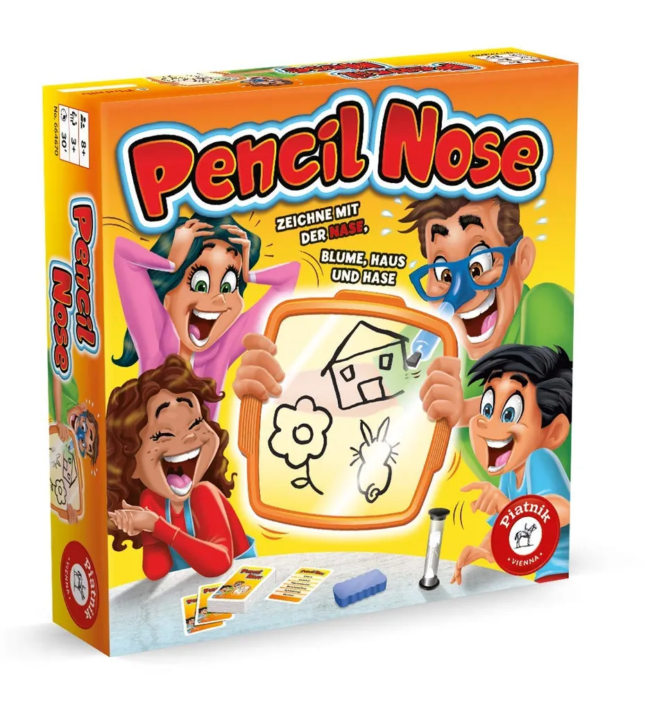 piatnik-pencil-nose-partyspiel-zeichenspiel-teams-110-karten image 1