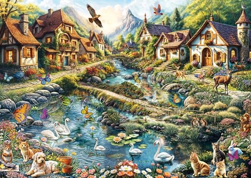 schmidt-thomas-kinkade-d-rfchen-puzzle-1000-teile-58874-ab-12 image 7