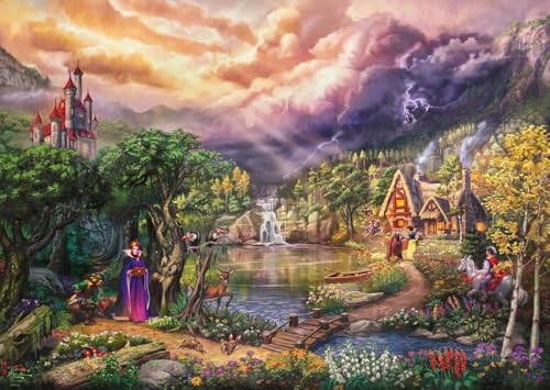 schmidt-spiele-thomas-kinkade-disney-snow-white-puzzle-1000-teile image 6