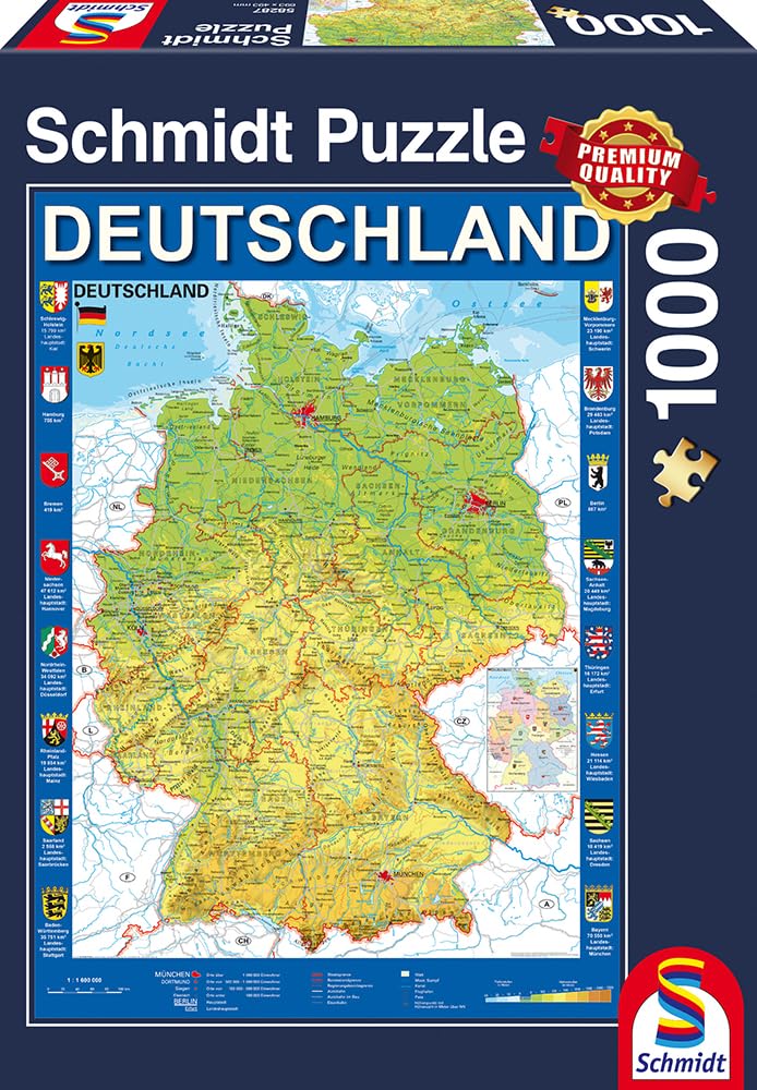 schmidt-spiele-deutschlandkarte-puzzle-1000-teile-69x49-cm image 4
