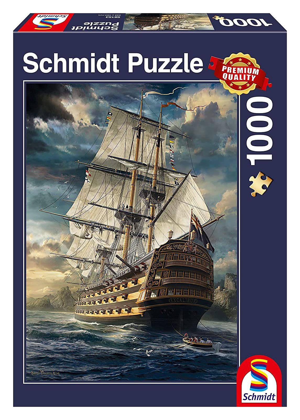 schmidt-spiele-thomas-kinkade-segel-gesetzt-puzzle-1000-teile-ab-12 image 1