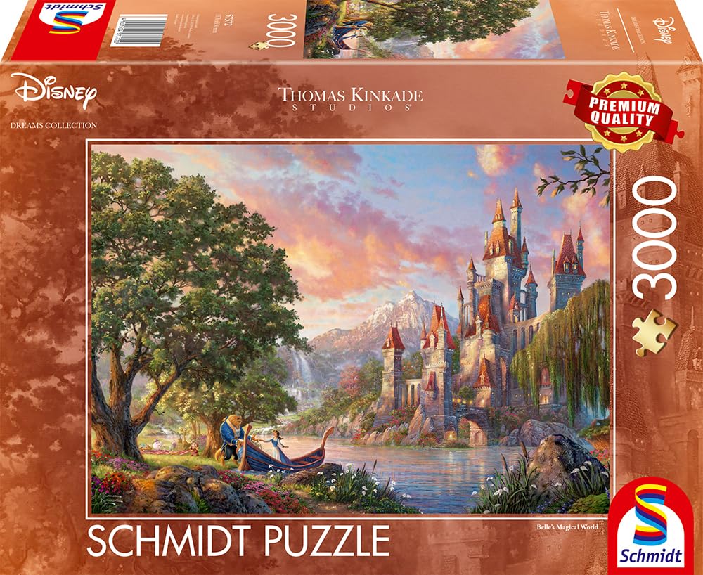 schmidt-thomas-kinkade-belles-magical-world-puzzle-3000-teile image 3