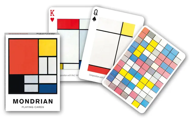 piatnik-171017-mondrian-kartenspiel-55-blatt-abstrakt image 1