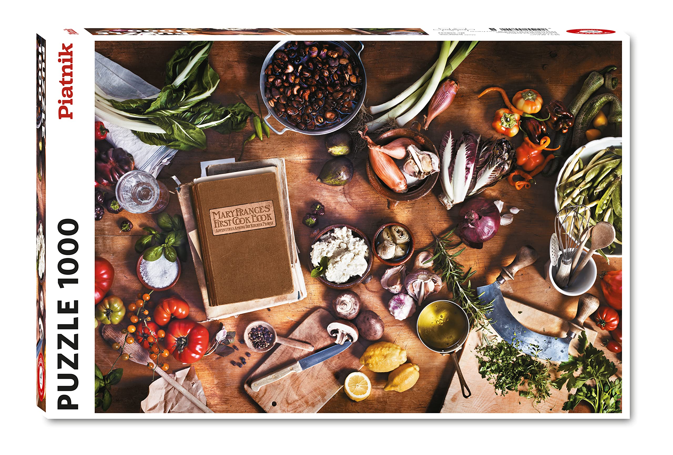 piatnik-5585-mary-frances-kochbuch-puzzle-1000-teile-collage image 1