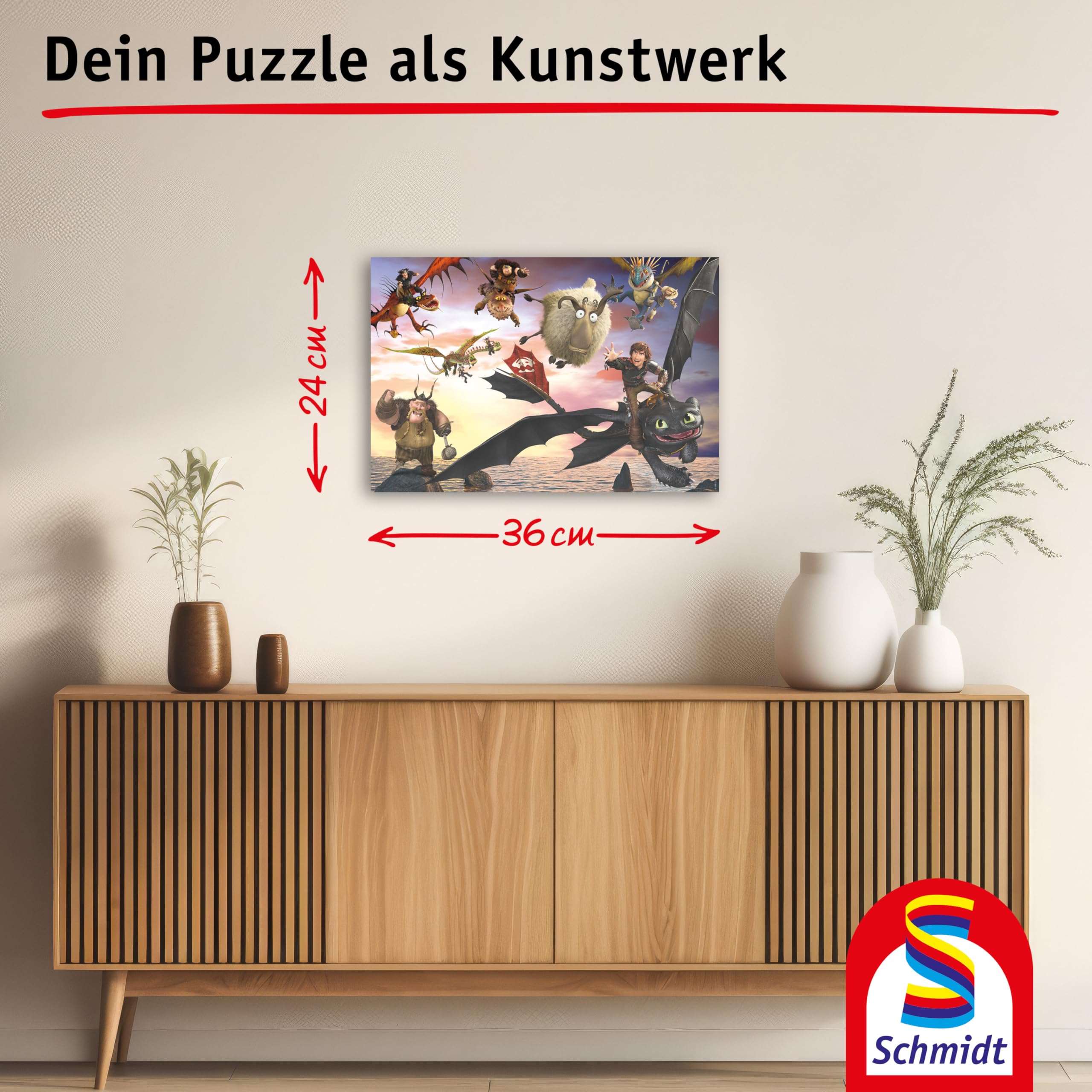 schmidt-spiele-dragons-56547-kinderpuzzle-drachenreiter-100-teile image 5