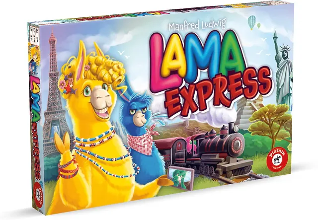 piatnik-lama-express-6640-familienspiel-brettspiel-lamas image 1