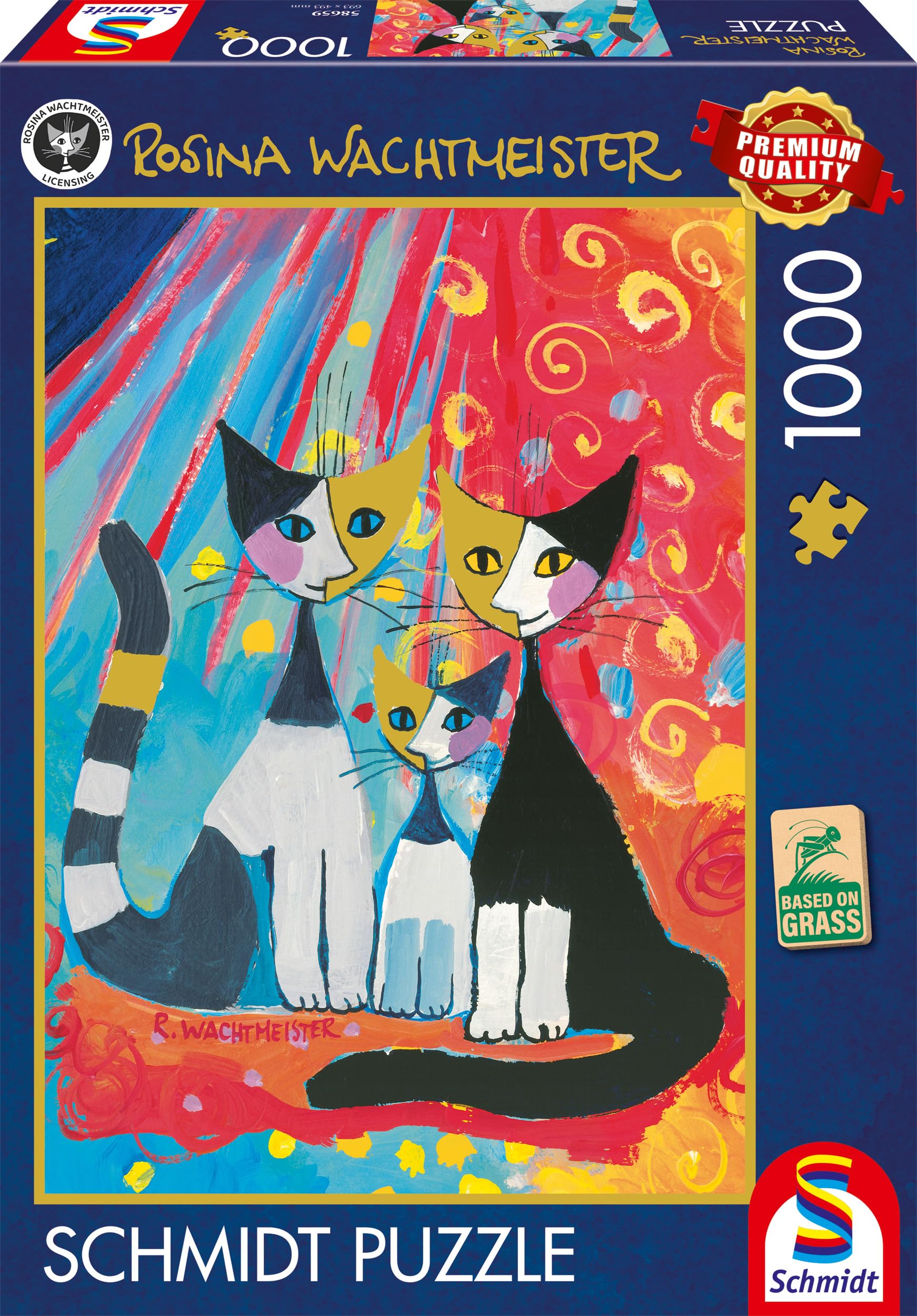 schmidt-spiele-58659-gl-ckliche-katzenfamilie-puzzle-1000-teile image 4