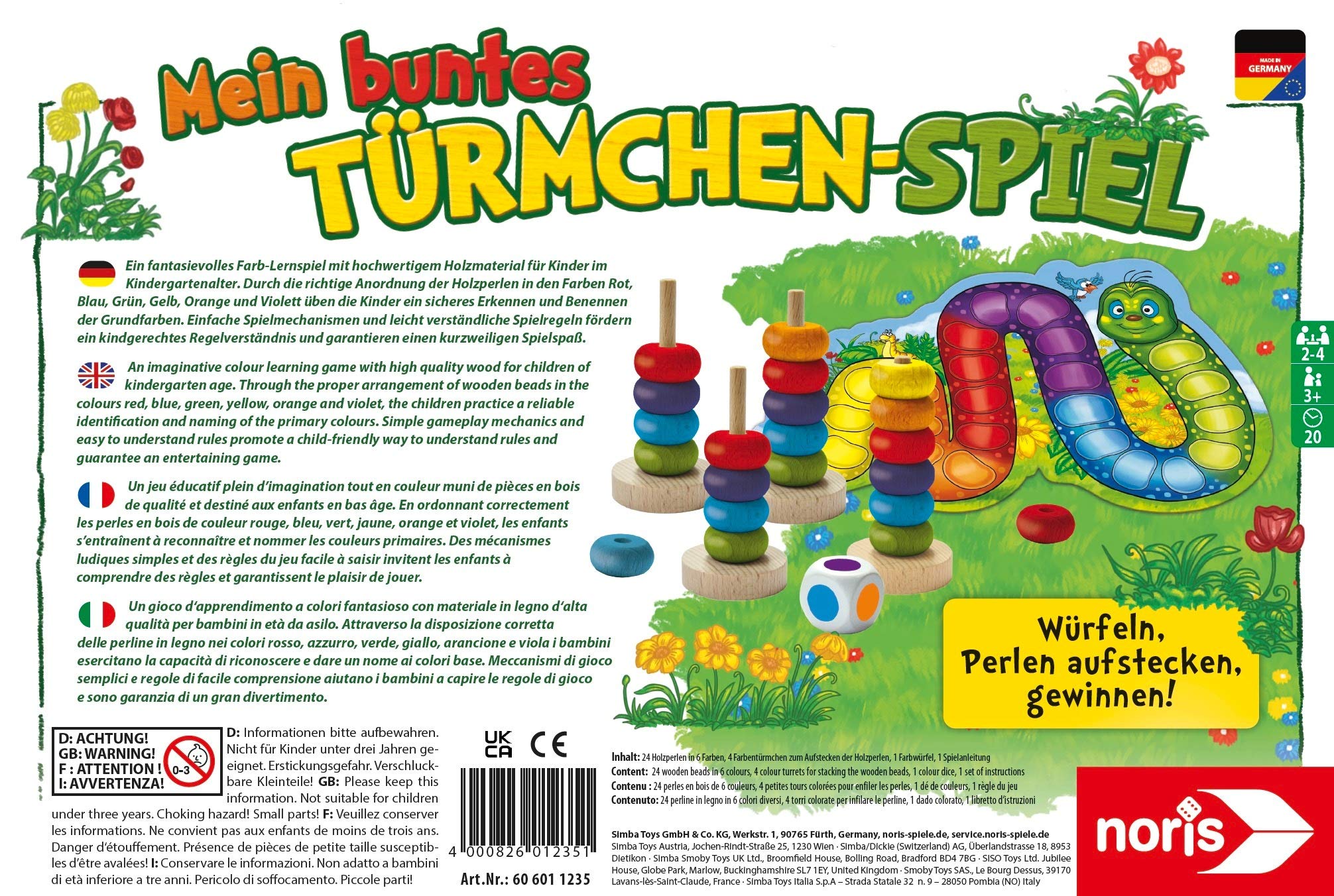 noris-mein-buntes-t-rmchen-spiel-606011235-holzspiel-ab-3-jahren image 2