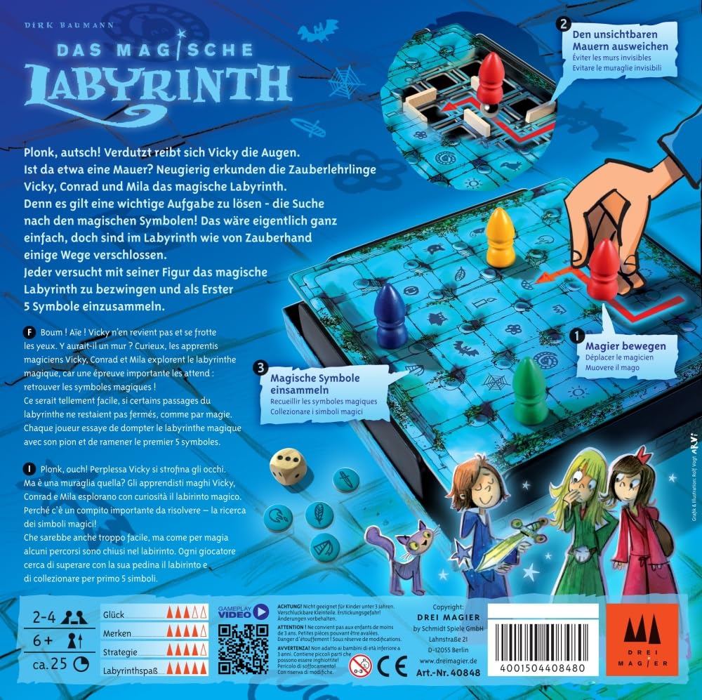 schmidt-spiele-das-magische-labyrinth-40848-kinderspiel-holz image 2