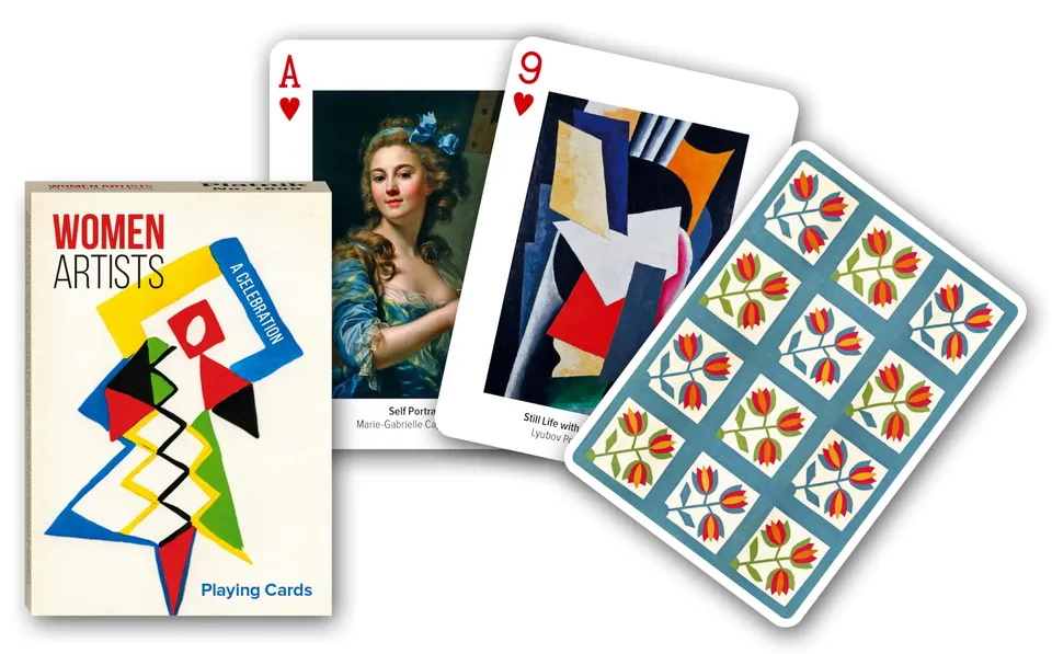 piatnik-megatrumpf-women-artists-kartenspiel-55-blatt-pokerformat image 1
