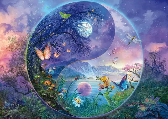 schmidt-thomas-kinkade-insektenwelt-puzzle-1000-teile-yin-yang image 1