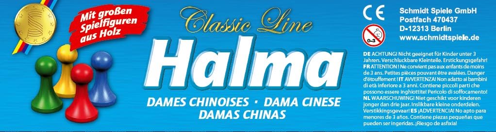 schmidt-spiele-classic-line-halma-49217-brettspiel-holz-ab-8-jahren image 2