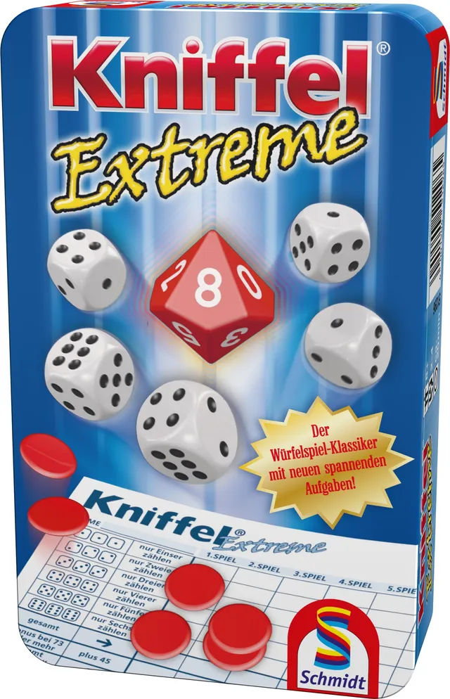 schmidt-kniffel-51296-extreme-w-rfelspiel-metalldose image 1