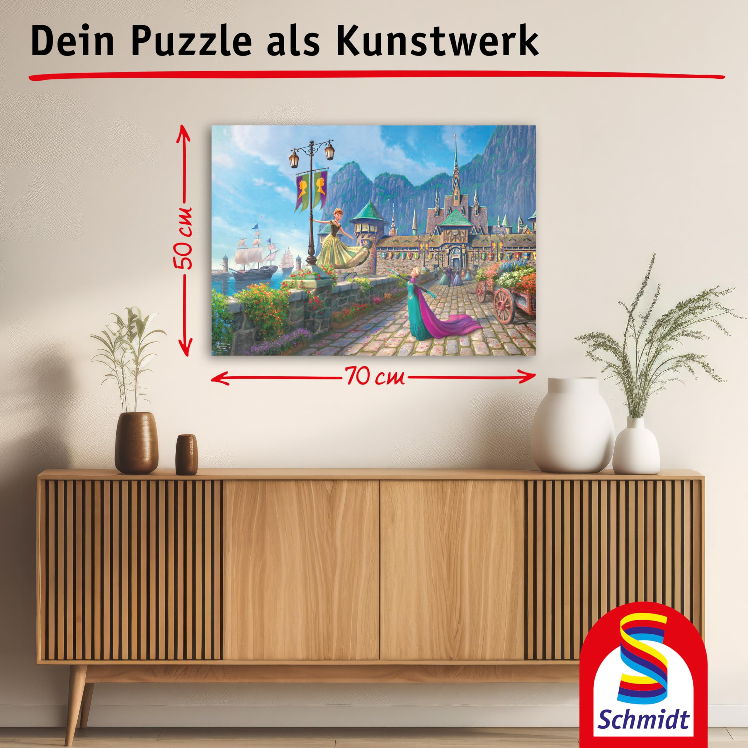 schmidt-thomas-kinkade-disney-frozen-arendelle-puzzle-1000-teile image 5