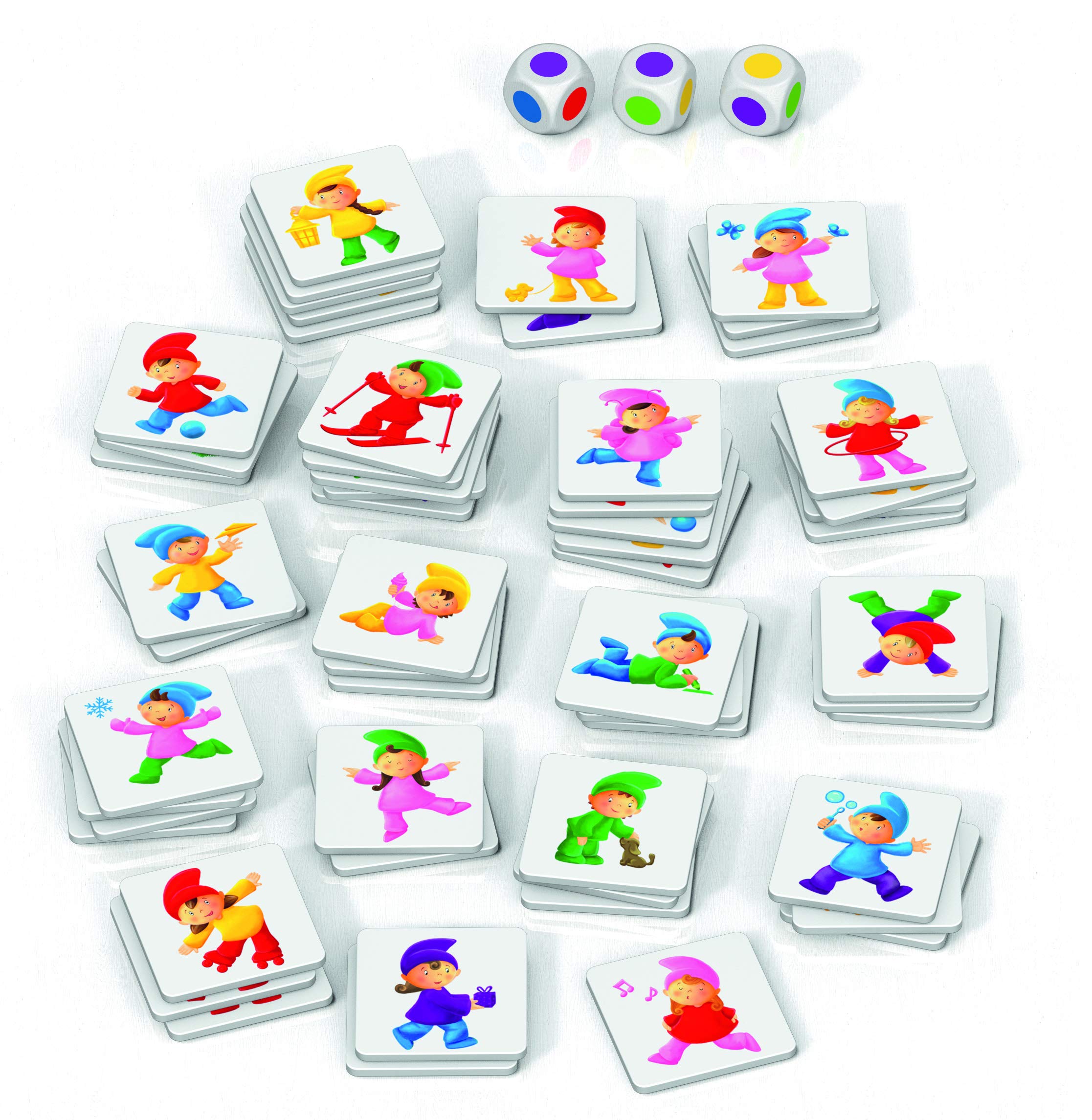 schmidt-geistertreppe-w-rfelzwerge-kinderspiel-ab-3-jahren image 2