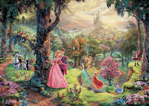 schmidt-spiele-thomas-kinkade-disney-dornr-schen-1000-teile-puzzle image 5