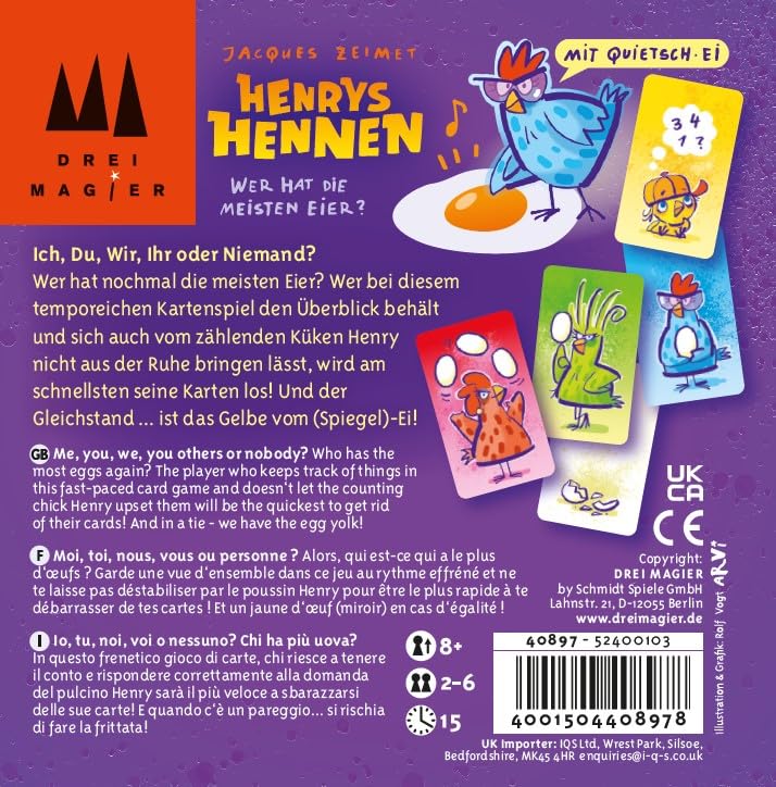 schmidt-spiele-henrys-hennen-kartenspiel-ab-8-jahren-2-6-spieler image 7