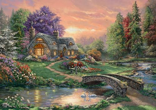 schmidt-spiele-thomas-kinkade-sweetheart-retreat-puzzle-1000-teile image 6